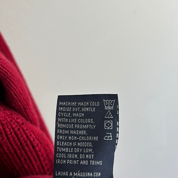 Nautica Ribbed Knit Henley Sweater Size Large 100% Cotton - Picture 8 of 12